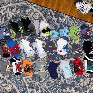 Assorted Kids' Character Socks